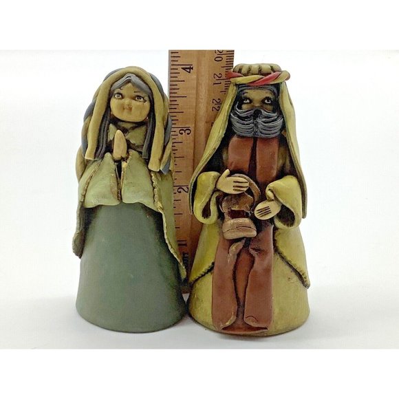 Unique Vintage Nativity,10 Pieces - Picture 12 of 12